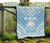 Federated States Of Micronesia Premium Quilt - FSM Seal Polynesian Chief Light Blue Version 6