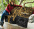 Pohnpei Personalised Premium Quilt - Pohnpei Seal In Heartbeat Patterns Style (Gold) 7