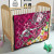 Fiji Custom Personalised Premium Quilt - Turtle Plumeria (Pink) 8