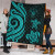 Niue Premium Quilt - Turquoise Tentacle Turtle 2