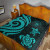 Niue Premium Quilt - Turquoise Tentacle Turtle 8