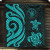 Niue Premium Quilt - Turquoise Tentacle Turtle 9
