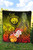 Federated States of Micronesia Custom Personalised Premium Quilts - Humpback Whale with Tropical Flowers (Yellow) 4