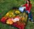 Federated States of Micronesia Custom Personalised Premium Quilts - Humpback Whale with Tropical Flowers (Yellow) 6