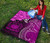 Samoa Custom Personalised Premium Quilt - Samoa Seal Wave Style (Pink) 6