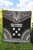 Gambier Islands Premium Quilt - Gambier Islands Flag Polynesian Chief Black Version 2