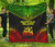 Norfolk Island Premium Quilt - Norfolk Island Coat Of Arms Polynesian Chief Reggae Version 1