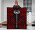 Marquesas Islands Premium Quilt - Marquesas Islands Tiki Face Polynesian Red Tattoo 3