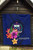 Samoa Polynesian Premium Quilt - Floral With Seal Blue 5