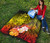 Guam Custom Personalised Premium Quilt  - Humpback Whale with Tropical Flowers (Yellow) 6