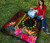Cook Islands Polynesian Premium Quilt -  Hibiscus and Banana Leaves 7