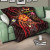 Pohnpei Polynesian Premium Quilt - Legend of Pohnpei (Red) 5 Pohnpei Polynesian Premium Quilt - Legend of Pohnpei (Red) 5