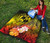 Tonga Custom Personalised Premium Quilt - Humpback Whale with Tropical Flowers (Yellow) 6