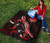 Nauru Polynesian Premium Quilt - Turtle With Blooming Hibiscus Red 7