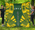 Society Islands Premium Quilt - Society Islands Flag Polynesian Yellow Tattoo 1