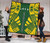 Society Islands Premium Quilt - Society Islands Flag Polynesian Yellow Tattoo 2