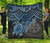 Federated States Of Micronesia Premium Quilt - Federated States Of Micronesia Seal & Blue Turtle Hibiscus 2