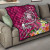 Fiji Premium Quilt  - Turtle Plumeria (Pink) 9