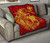 Hawaii Polynesian Personalised Premium Quilt - Vintage Polynesian Turtle (Red) 9