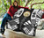 Hawaii Premium Quilt - Hawaii Seal Polynesian White Tattoo (Black) 7