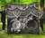 Pohnpei Polynesian Premium Quilt - Polynesian White Turtle 1
