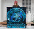 Polynesian Hawaii Premium Quilt - Whale Hawaii Map Blue Galaxy 3