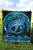 Polynesian Hawaii Premium Quilt - Whale Hawaii Map Blue Galaxy 4