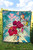 Polynesian Hawaii Premium Quilt - Plumeria Turtles with Hibiscus 4