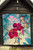 Polynesian Hawaii Premium Quilt - Plumeria Turtles with Hibiscus 5