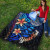 American Samoa Custom Personalised Premium Quilt - Vintage Tribal Mountain 5
