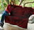 Hawaii Premium Quilt - Hawaii Seal Polynesian Chief Dark Red Version 5
