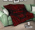 Hawaii Premium Quilt - Hawaii Seal Polynesian Chief Dark Red Version 10