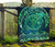 Polynesian Hawaii Premium Quilt - Whale Hawaii Map Green Galaxy 8
