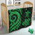 Kosrae Premium Quilt - Green Tentacle Turtle 7