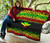 Hawaii Premium Quilt - Reggae Kanaka Maoli Polynesian Tattoo & Black Frog 8