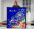 Guam Custom Personalised  Premium Quilt - Turtle Plumeria (Blue) 3