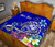 Guam Custom Personalised  Premium Quilt - Turtle Plumeria (Blue) 6