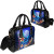 Marshall Islands Custom Personalised Shoulder Handbag - Vintage Tribal Mountain Crest 7
