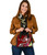 Pohnpei Custom Personalised Shoulder Handbag - Turtle Plumeria (Red) 4