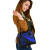 Palau Shoulder Handbag - Blue Polynesian Tentacle Tribal Pattern Crest 2