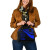 Palau Shoulder Handbag - Blue Polynesian Tentacle Tribal Pattern Crest 4