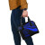 Palau Shoulder Handbag - Blue Polynesian Tentacle Tribal Pattern Crest 6