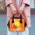 Palau Polynesian Shoulder Handbag - Orange Floral With Seal 10