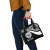 Tahiti Custom Personalised Shoulder Handbag - White Polynesian Tentacle Tribal Pattern 6