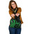 Cook Islands Shoulder Handbag - Green Tentacle Turtle 1