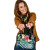 Tahiti Polynesian Shoulder Handbag - Summer Plumeria (Turquoise) 1