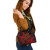 Guam Polynesian Shoulder Hanbag - Red Shark Polynesian Tattoo 1