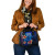 Fiji Shoulder Handbag - Vintage Tribal Mountain Crest 5