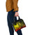 Vanuatu Shoulder Handbag - Humpback Whale With Tropical Flowers (Yellow) 6
