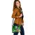 Fiji Shoulder Handbag - Turtle Plumeria (Green) 5